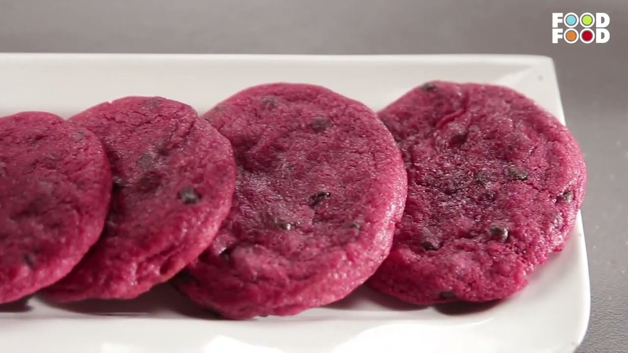 Red Velvet Chocolate cookies | How to make Cookies at home | FoodFood