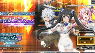 Tensura Isekai Memories Danmachi Collab Pulls