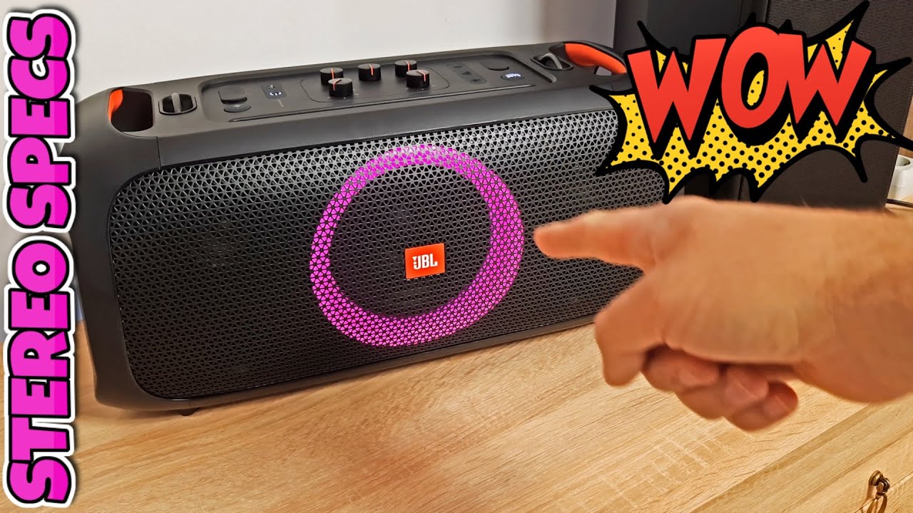JBL PARTYBOX ON THE GO💲UNBOXING,Sound 