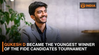 India's Gukesh D Makes History, Becomes Youngest To Win Candidates Chess Tournament | DD India Live screenshot 5