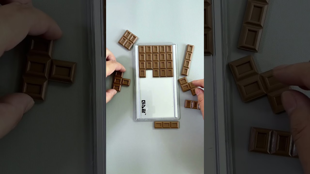 Сможете ли вы поместить все 12 шоколадок в рамку? 