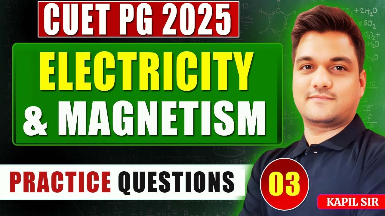 cuet pg 2025 Physics | EMT Practice Questions -3 | Msc physics Entrance | kapil sir Ninjaprep