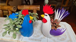 MACETAS GALLINA PARA TU COCINA Tutorial completo #DIY/Liliana Muñoz