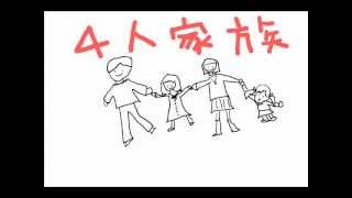 【初音ミク】4人家族【オリジナル】