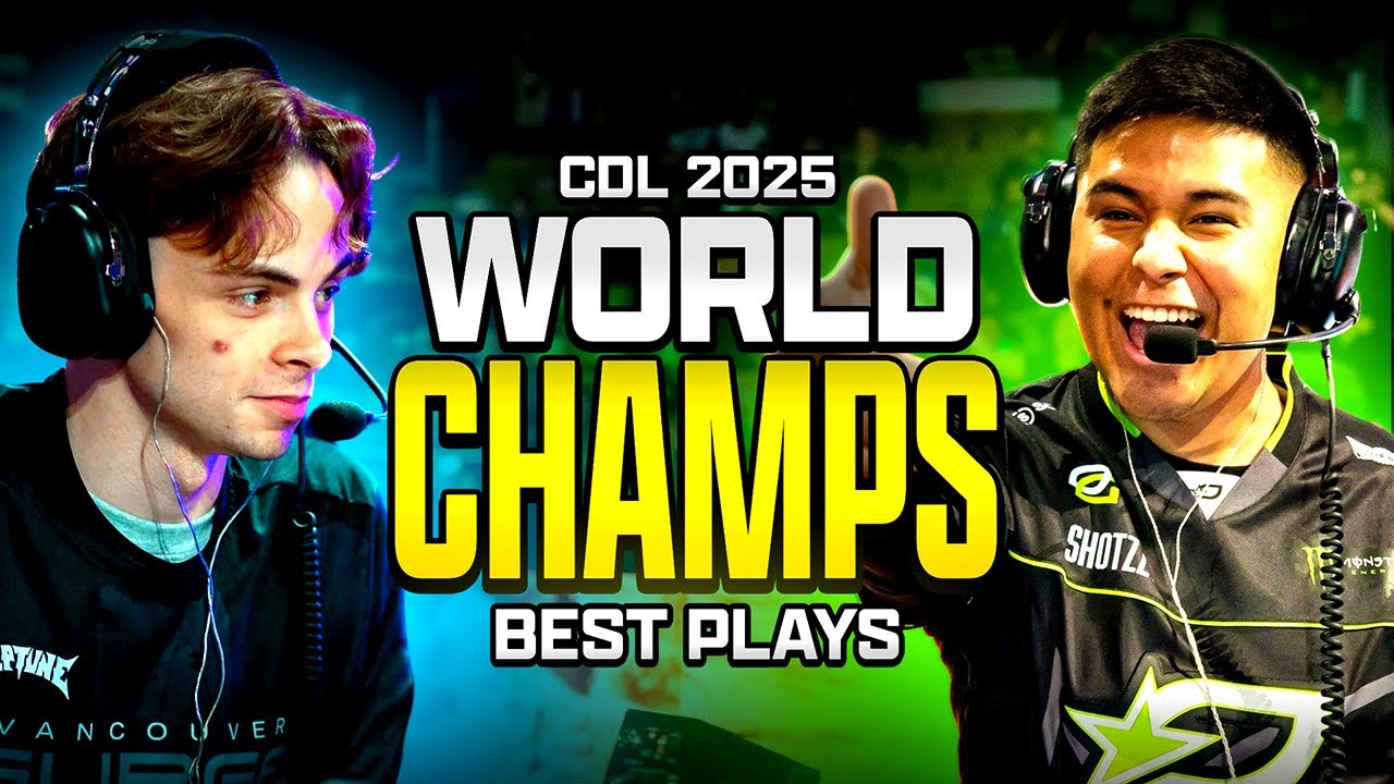 COD CHAMPS 2025 | Top 20 Best Plays - YouTube