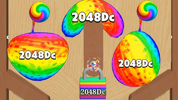 🏀 Blob Merge 3D | join blob merge 2048 ball 3d biggest score blob 2048 tiles level #18 #blobmerge3d
