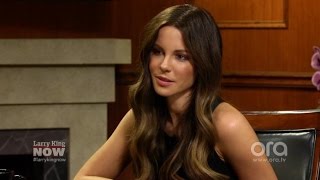 Kate Beckinsale reveals she's writing her own film | Larry King Now | Ora.TV