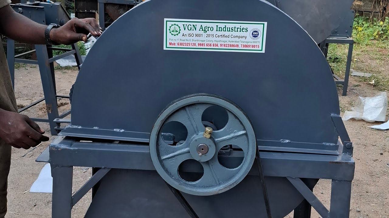 Ring Model Chaff Cutter Machine Maintenance Video | VGN Agro Industries 