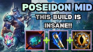 E-STAFF IS BACK AND IT'S BROKEN IN THIS BUILD!!! - Poseidon Mid Deity Smite 2 Gameplay