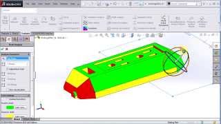 Draft Analysis using SOLIDWORKS 3D design