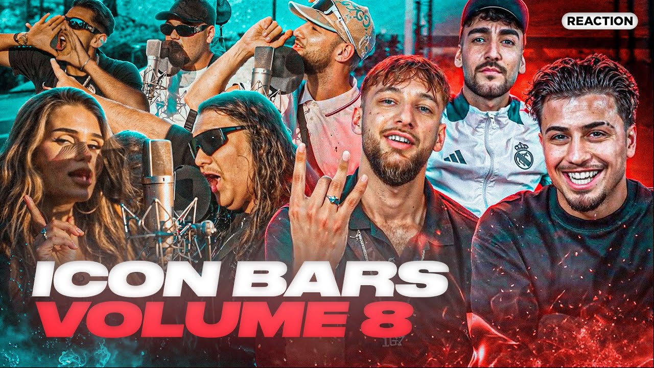 ALBOZZ & MOWGLI SCHIEßEN HART GEGEN ICON 6 KÜNSTLER 😂 ICON BARS VOL. 8 Reaction