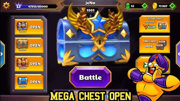 OMG 😰 OMG 😳 Mega 🔥 Chest Opening! Castle Crush 