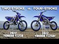 2022 Two-Stroke vs. Four-Stroke: Yamaha YZ250 vs. Yamaha YZ250F