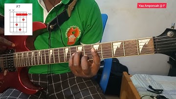 Yaa Amponsah guitar tutorial @ F