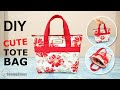 DIY CUTE TOTE BAG | Mini Purse Bag Sewing Tutorial [sewingtimes]