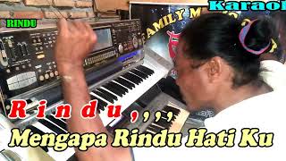 Rindu (NADA PRIA) By Hety Koes Endang | Versi Patam Manual || KARAOKE KN7000 FMC