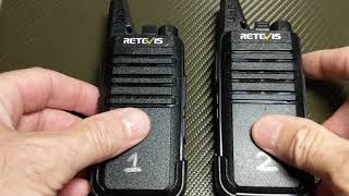 Retevis RT-22 Two Way Radios screenshot 3