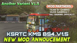 ??.Our Channel another Mod Varient Annoucement || KSRTC KMS V1.5 bussimulatorindonesia bussidmod