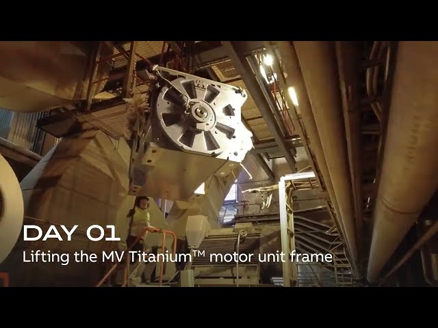 ABB MV Titanium™ Installation. From Direct-On-Line to Variable Speed