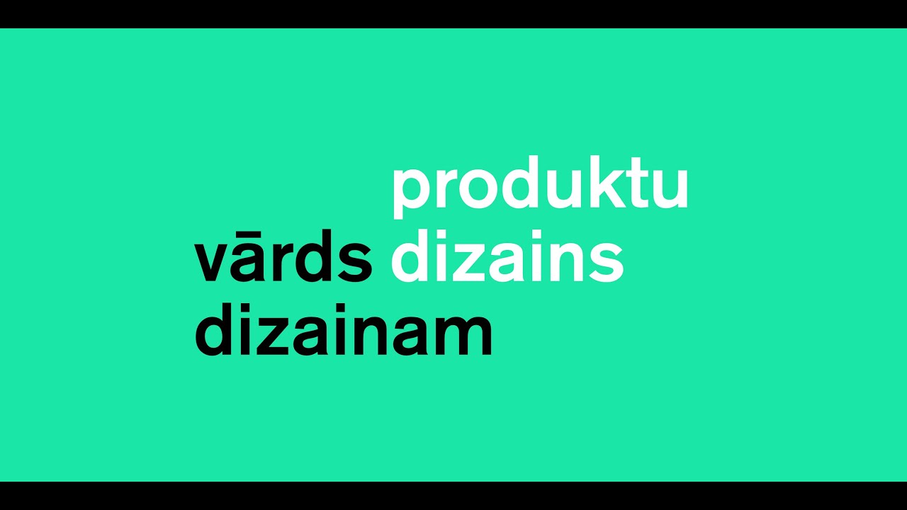 Vārds dizainam: Produktu dizains