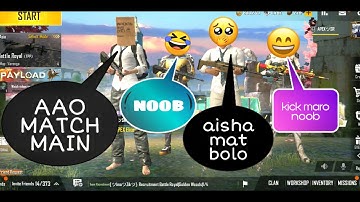 PUBG MOBILE LITE RANDOM PLAYER CALL ME NOOB | PUBG MOBILE LITE GAMEPLAY