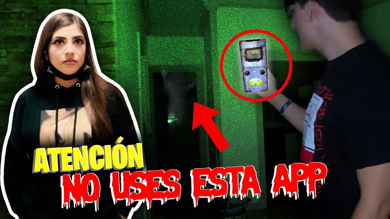 JUGAMOS CON UNA APLICACIÓN MALDITA EN UNA CASA ABANDONADA | NO LA JUEGUES A LAS 3 AM.