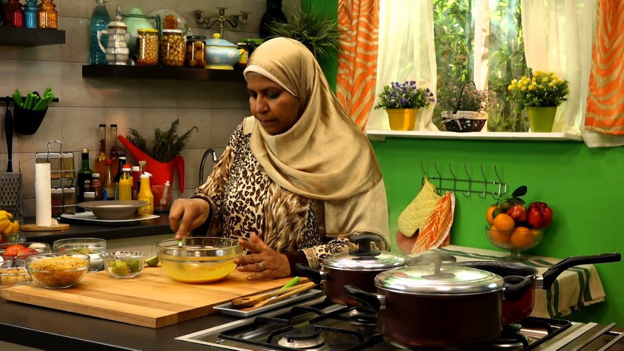 مكرونه بالكبده + سلطه أعواد الخضار والفاكهه - مطبخ ست البيت - أبله منال - الحلقه السادسه والعشرون