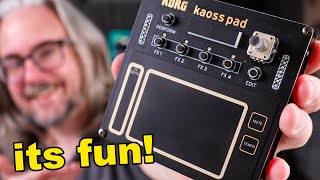 Korg NTS3 Kaoss Pad is ALOT of fun! // Performance MultiFX for $169