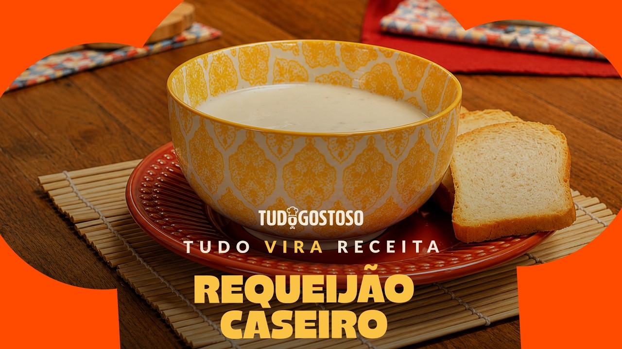 SEM AMIDO! Como fazer o verdadeiro requeijão caseiro cremoso