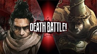 Wolf Sekiro Shadows Die Twice Vs The Penitent One Blasphemous Death Battlefan Made