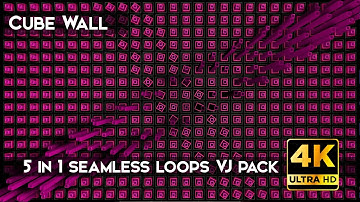 Cube Wall VJ Loops