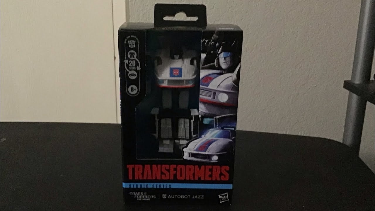Transformers Studio Series The TF The Movie Autobot Jazz Figure Unboxing/Review