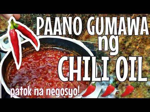 HOE MAAK chili-olie