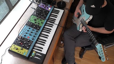 Ambient Guitar with the Moog Matriarch