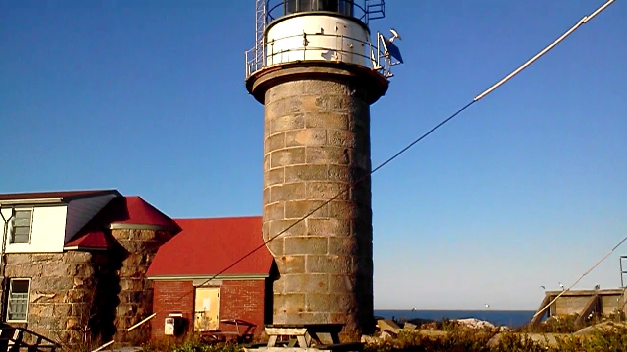 Matinicus rock lighthouse off the coast of maine YouTube