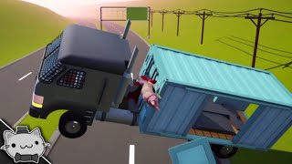 We EXPLODED The TRUCKS On Gang Beasts... #2! (Gang Beasts Funny Moments)