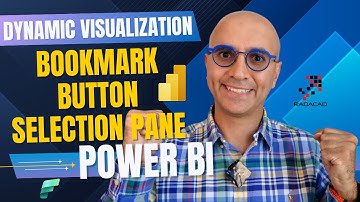 Dynamic Visualization in Power BI using Bookmark Button and Selection Pane