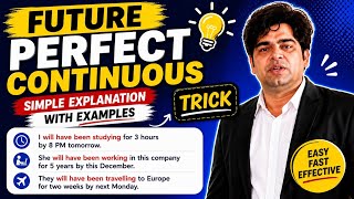 Future Perfect Continuous Tense Explained with Simple Examples. Tricks by Shree Ram Ochhane.
