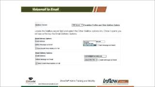 How to configure ShoreTel Voicemail to Email