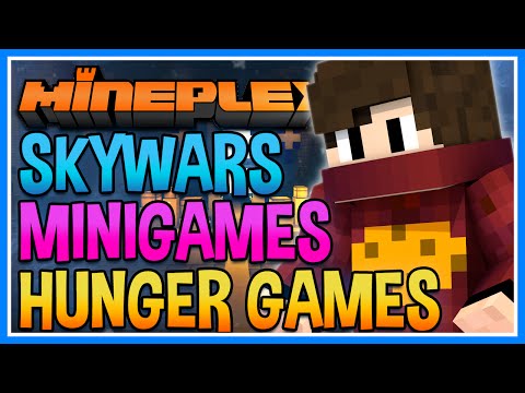 Minecraft SKYWARS, HUNGER GAMES, ARCADE MINIGAMES | Minecraft Mineplex MPS PVP | #192 - Minecraft SKYWARS, HUNGER GAMES, ARCADE MINIGAMES | Minecraft Mineplex MPS PVP | #192