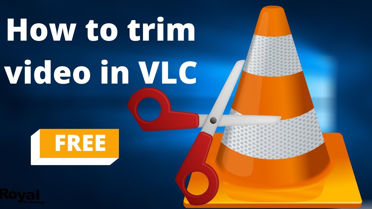 How to trim video on vlc