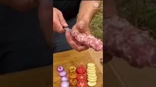 Goat Meat Kebab Recipe  Kebab Is A Cooked Meat Dish  Middle Eastern Recipe
