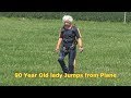 90 Year Old Lady Skydives in 2017.