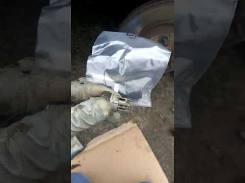 Замена датчика давления масла в Corolle