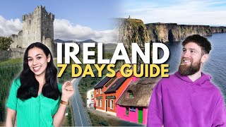 How To Travel IRELAND in 7 DAYS ☘️ The Perfect 1 Week Itinerary