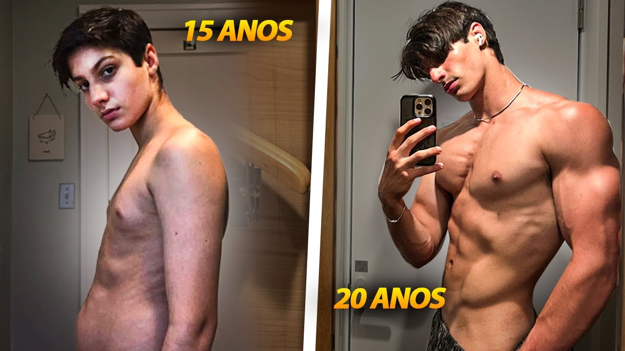 MINHA EVOLUÇÃO NATURAL EM 5 ANOS 