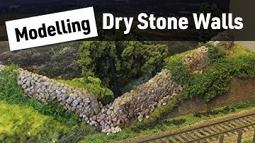 Modelling Dry Stone Walls - a slightly less messy way?