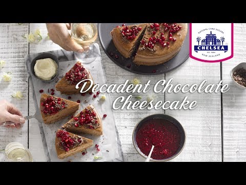 Decadent Chocolate Cheesecake I Chelsea Sugar