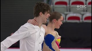 Sandrine GAUTHIER / Quentin THIEREN | 2023 World Junior Figure Skating Championships FD Resimi