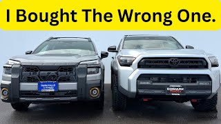 2026 Toyota 4Runner vs. 2026 Subaru Outback Wilderness